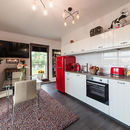 Apartment River Haven Gdansk Bagian luar foto