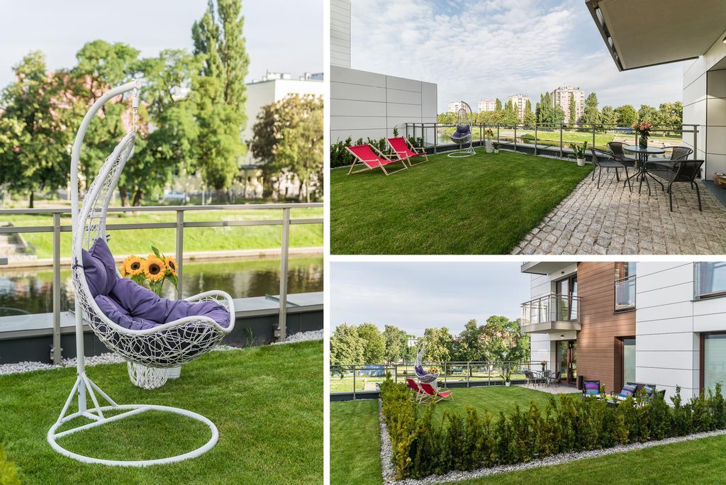 Apartment River Haven Gdansk Bagian luar foto