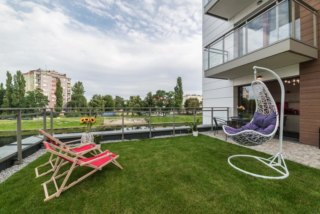 Apartment River Haven Gdansk Bagian luar foto